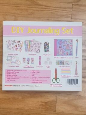 DIY Journaling Set for Kids Unbranded. Sealed/NWT